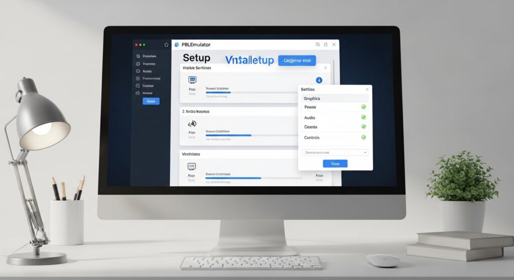 set up for pblemulator